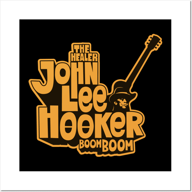 John Lee Hooker 'The Healer' Shirt Wall Art by Boogosh